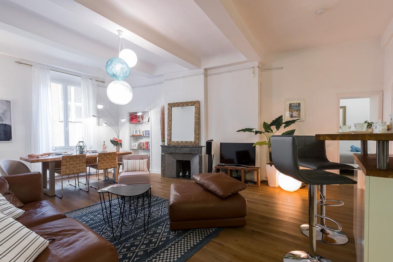 Pref 2 - F4 - Vaste Et Bourgeois ,3 Chambres, Ascenseur, Vx-Nizza Esterno foto